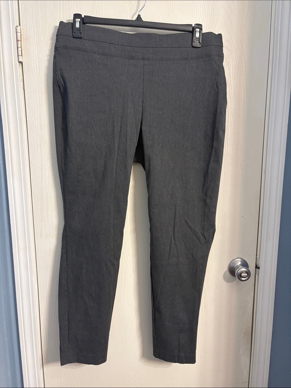 Alyx Charcoal Skinny Ankle Pants